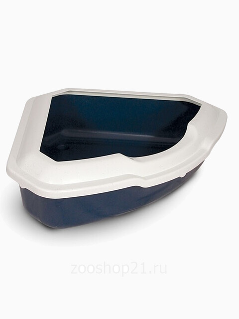 Триол Туалет для кошек СТ-03 углов с борт 56,5*42,5*15см