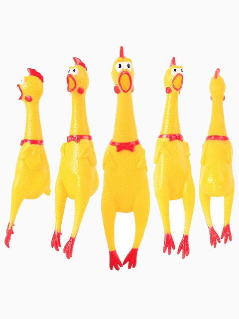 Игрушка для собак пищащая "Курица", 30 см