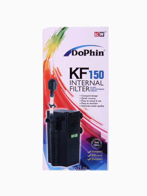 Внутренний фильтр Dophin KF-150 (KW) 3вт.,200л/ч, с регулятором