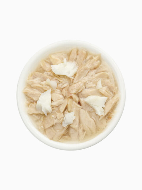 Корм Деревенские лакомства домашние обеды "тунец с окунем в нежном желе" 70 г