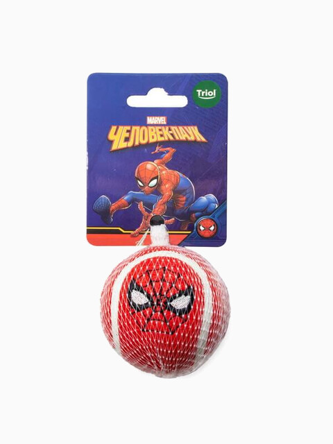 Игрушка для собак Marvel Человек Паук «Мяч теннисный», d70мм