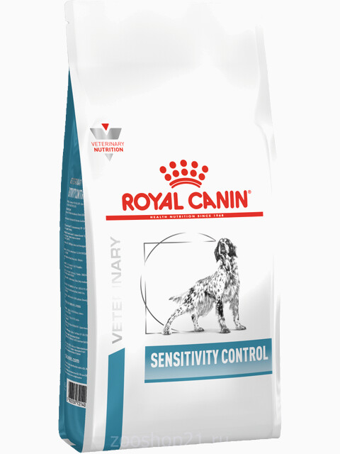 Корм Royal Canin Sensitivity Control для собак с пищевой аллергией/непереносимость, с уткой, 1.5 кг