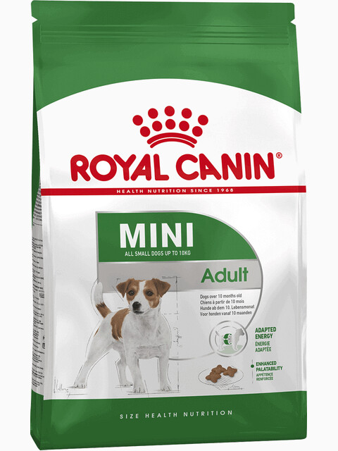 Корм Royal Canin Mini Adult для собак малых пород (до 10 кг) 10 мес. - 8 лет, 800 г