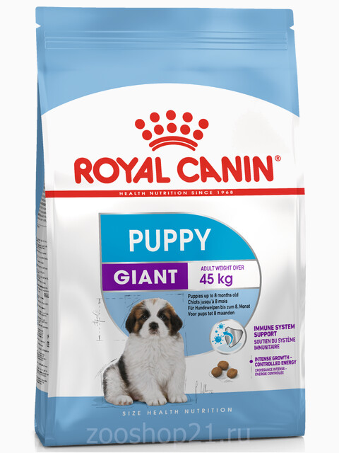 Корм Royal Canin Giant Puppy для щенков гигантских пород 2-8 мес., 3.5 кг