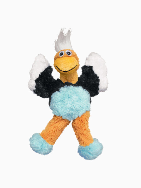 KONG Wild Knots игрушка мягкая для собак Дикие птицы с канатом внутри, 17 см