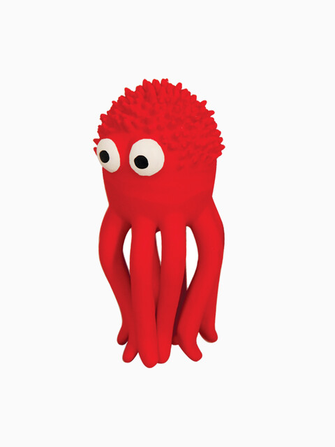 Игрушка для собак из латекса "Осьминог", 90мм