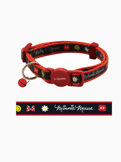 Ошейник нейлоновый для кошек Disney Minnie XS, 10*210-330мм