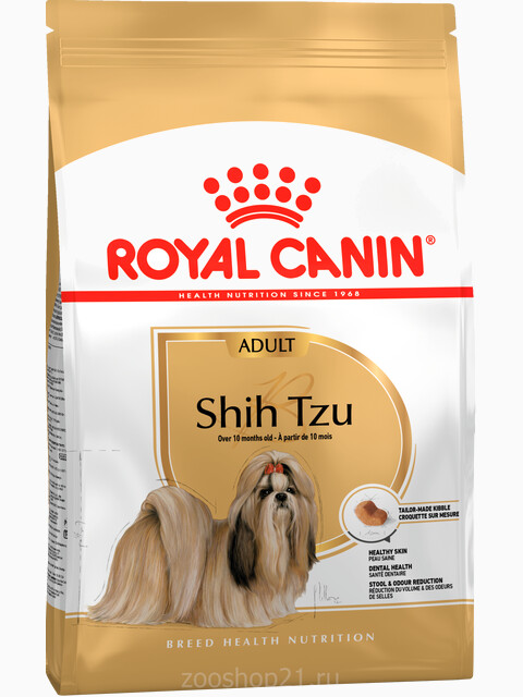 Корм Royal Canin Shih Tzu Adult для породы ши-тцу старше 10 мес., 500 г