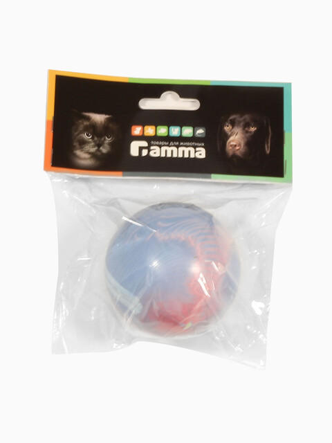 Игрушка для собак из резины "Мяч литой малый", 50мм