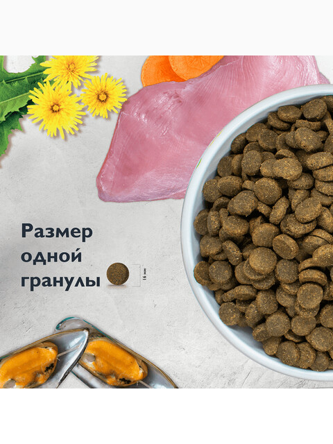 Корм Brit Care Superpremium Sensitive Healthy Digestion (низкозерновой) для собак с чувствительным пищеварением, c индейкой, ягненком и рисом, 1.5 кг