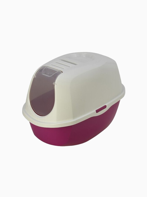 Moderna Туалет-домик SmartCat с угольным фильтром, 54х40х41см, ярко-розовый