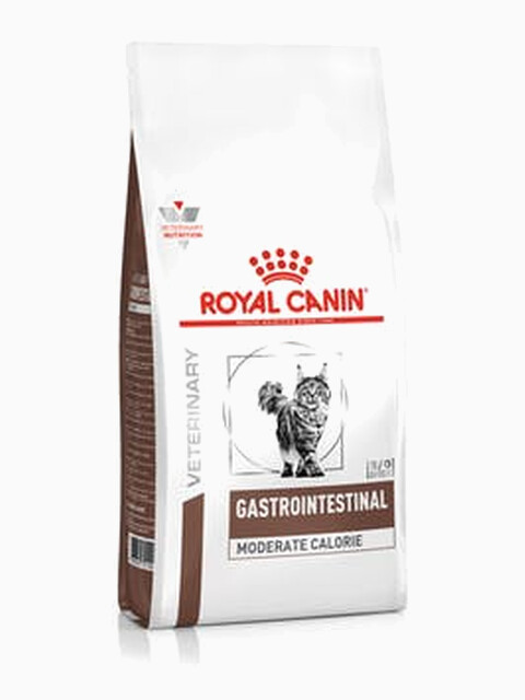 Корм Royal Canin Gastro Intestinal Moderate Calorie Gim 35 Feline для кошек при лечении ЖКТ (низкокалорийный), 400 г
