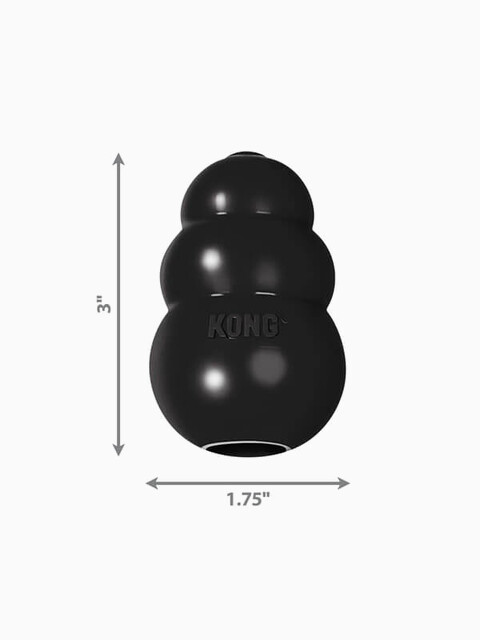 KONG Extreme игрушка для собак "КОНГ" L очень прочная большая 10х6 см