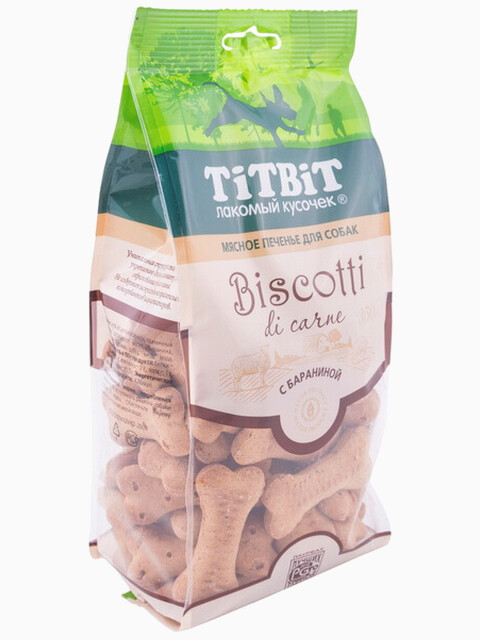 Titbit Печенье Бискотти с бараниной 350 г