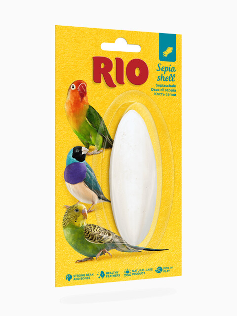 RIO Кость сепии минеральный корм для декоративных птиц