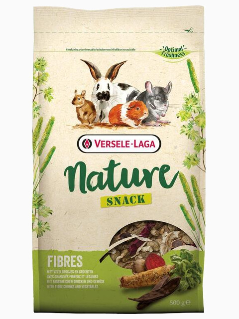 VERSELE-LAGA дополнительный корм для грызунов с клетчаткой Nature Snack Fibres 500 г