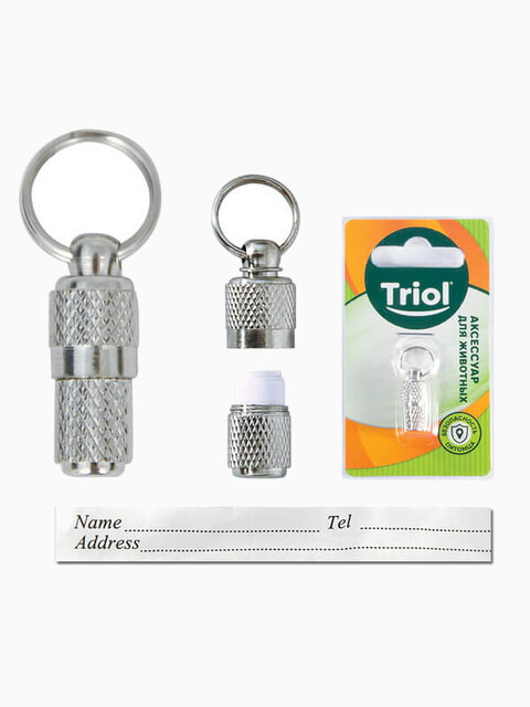 Triol Медальон-адресник S, 30мм