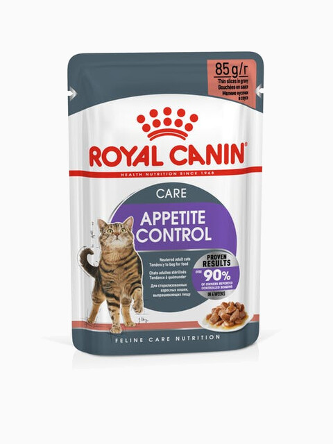 Корм Royal Canin Appetite Control для кошек (в соусе) контроль выпрашивания корма, 85 г