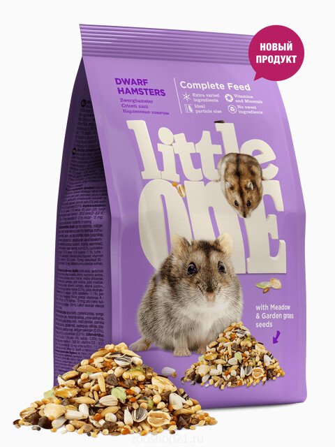 Little one Корм для хомячков карликовых, 400 г