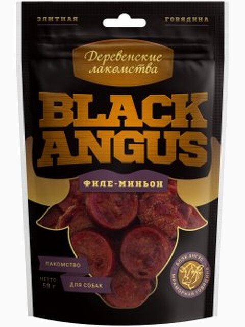 Деревенские лакомства Black Angus Филе-миньон, 50 г