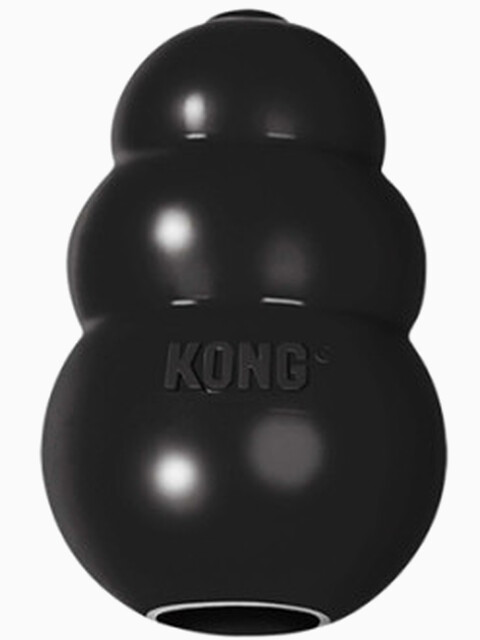KONG Extreme игрушка для собак "КОНГ" M очень прочная средняя 8х6 см