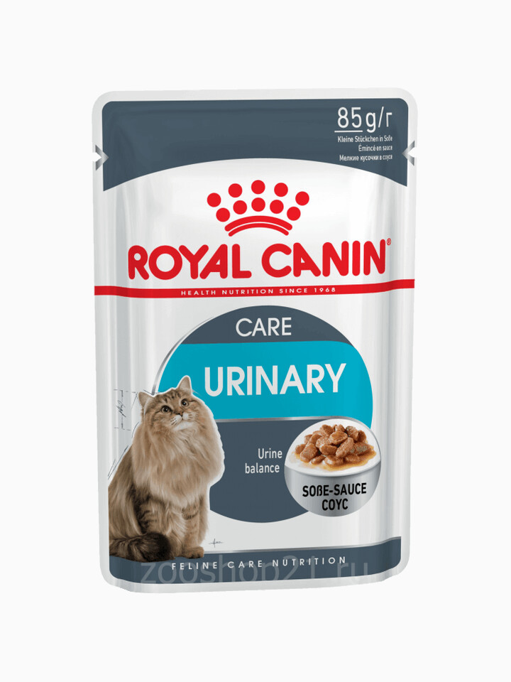 Корм Royal Canin Urinary Care (в соусе) для профилактики МКБ, 85 г