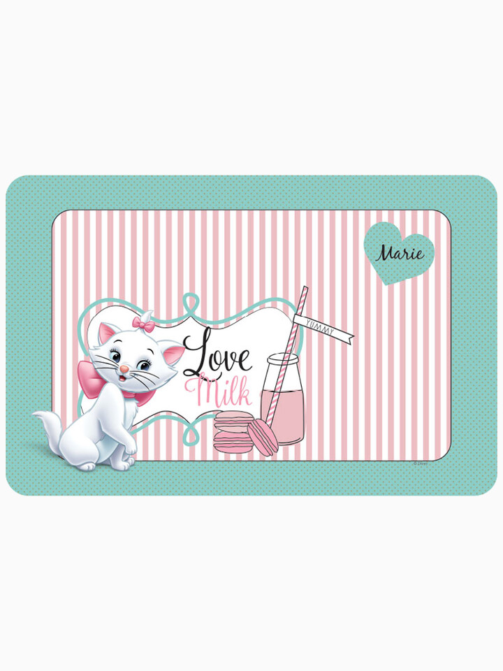 Коврик под миску Disney Marie & Milk, 430x280мм