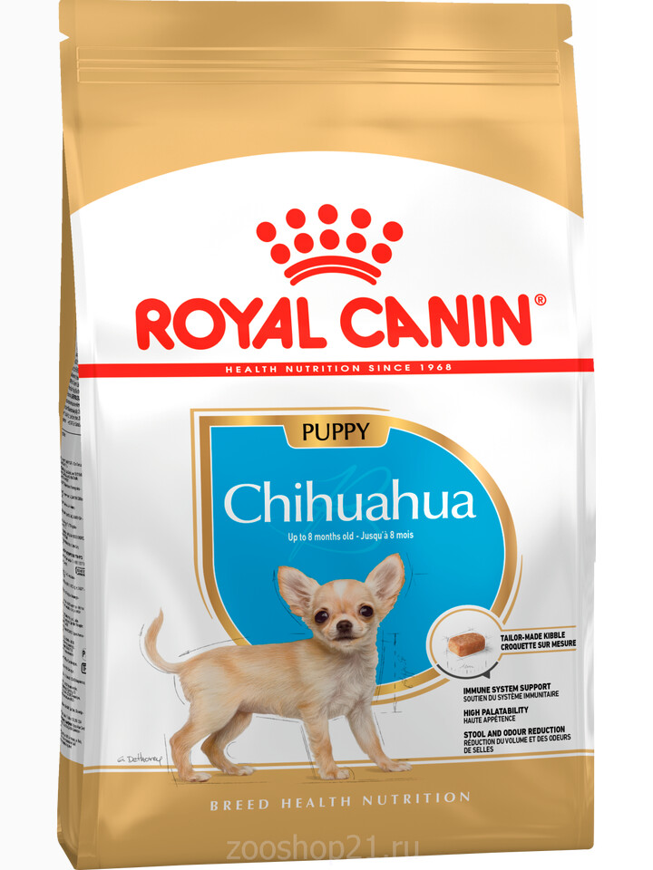 Корм Royal Canin Chihuahua Puppy для щенков чихуахуа до 8 мес., 500 г