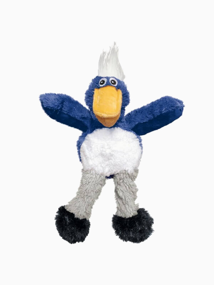 KONG Wild Knots игрушка мягкая для собак Дикие птицы с канатом внутри, 17 см
