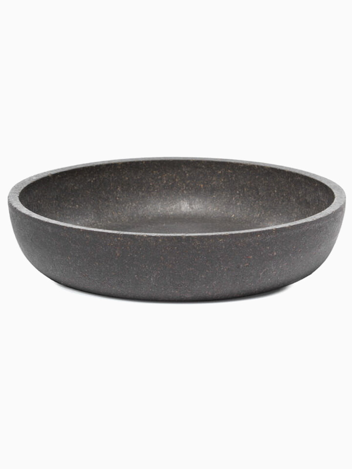 Миска NATURAL из бамбука на резинке "Графит", 0,2л