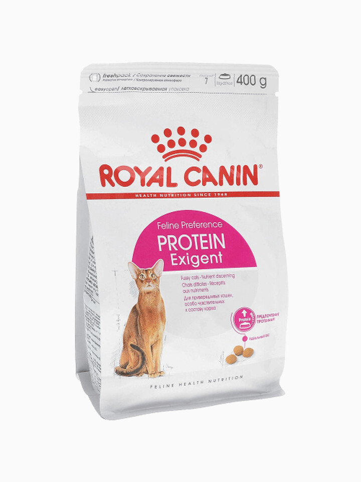 Корм Royal Canin Protein Exigent для требовательных к высокому содержанию белка в корме, 400 г