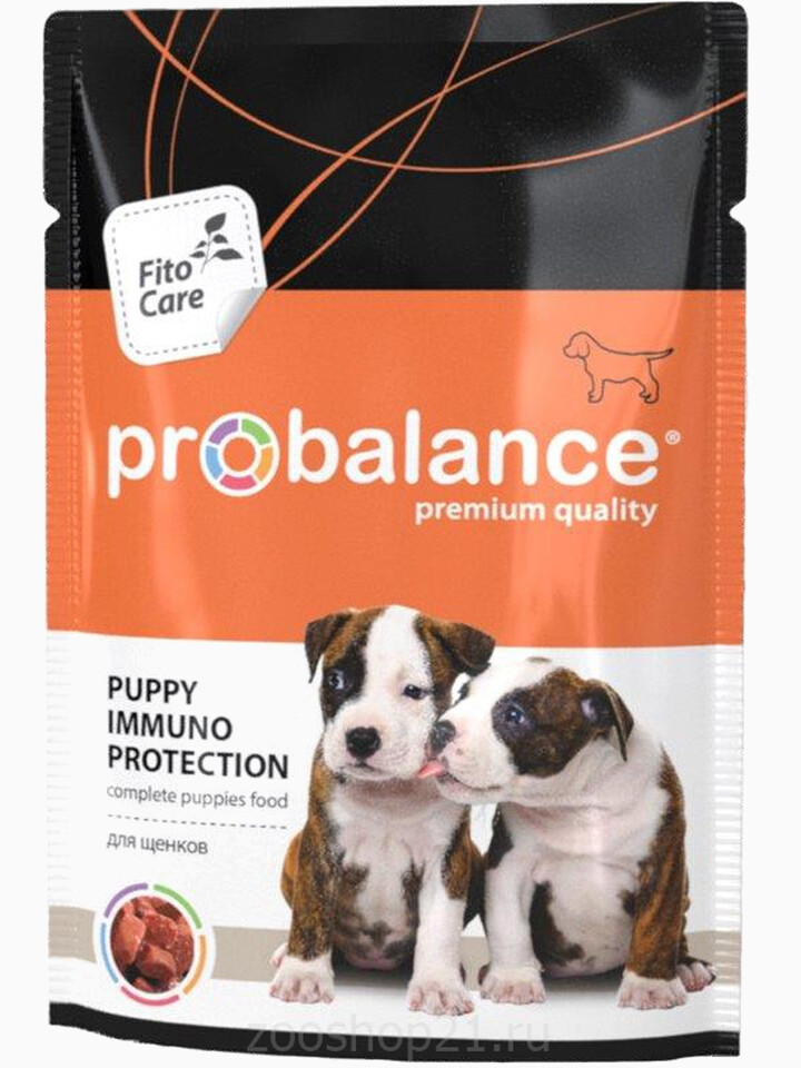Корм ProBalance для щенков, 100 г