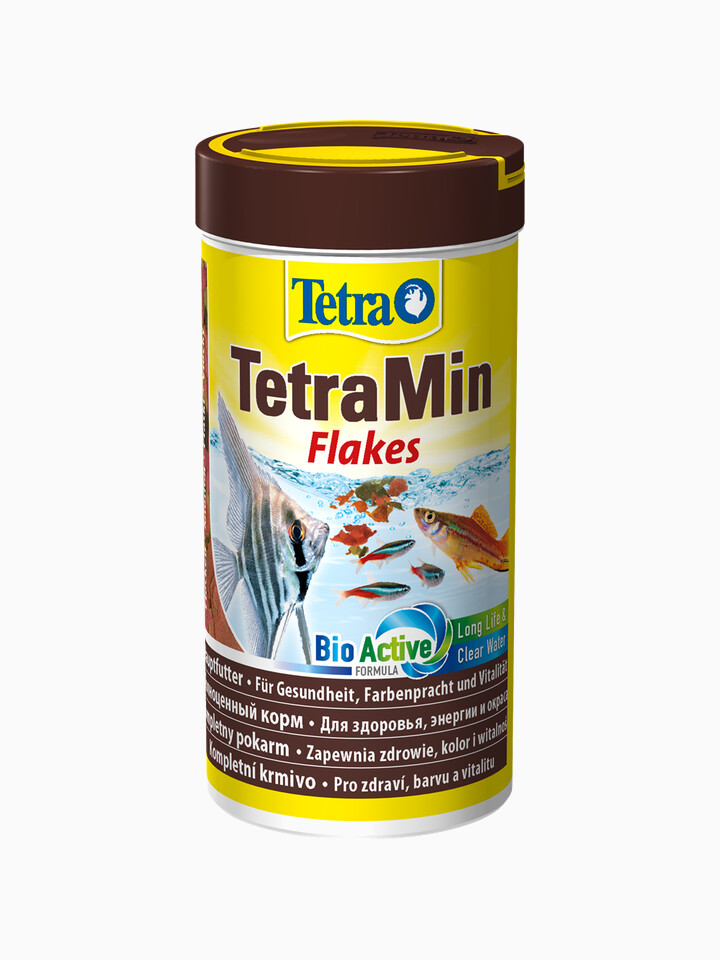 Tetra TetraMin корм для всех видов рыб в виде хлопьев, 100 мл