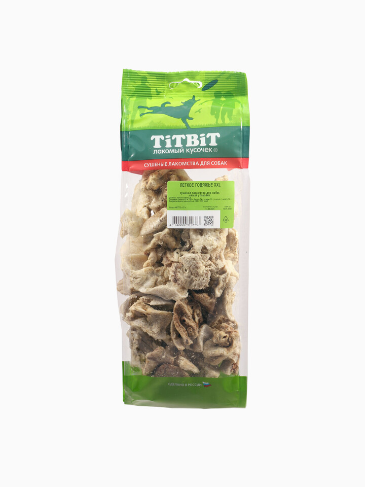 Titbit Легкое говяжье XXL - мягкая упаковка, 67гр