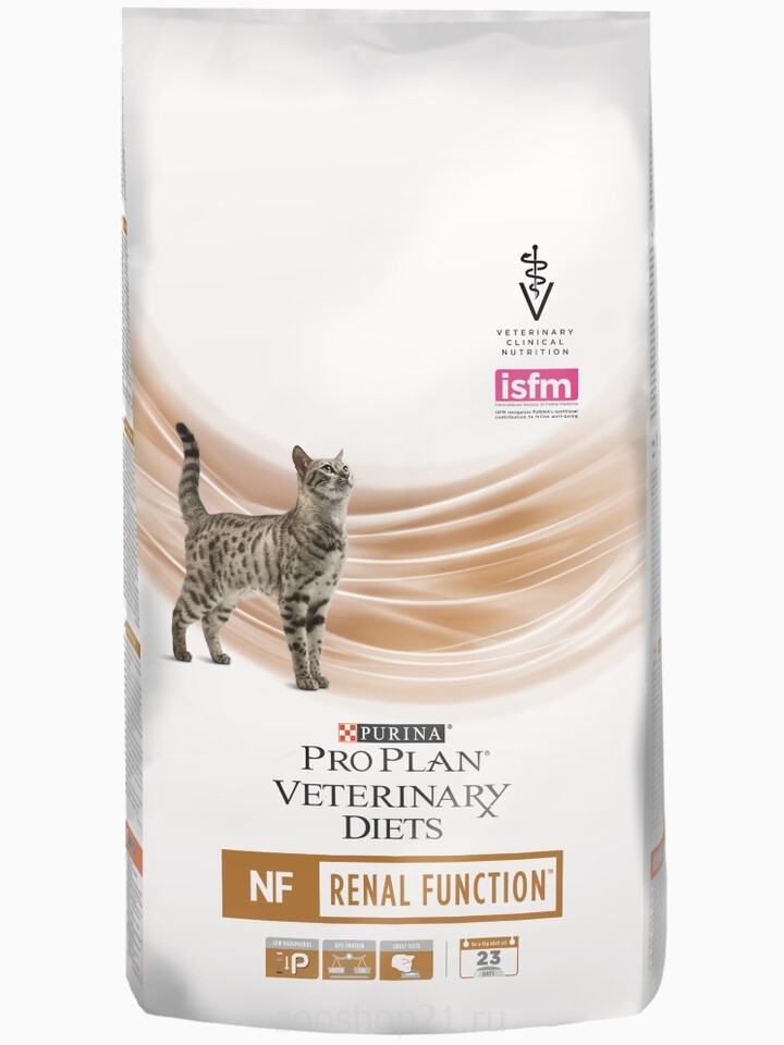 Корм Pro Plan Veterinary diets NF для кошек при патологии почек, 350 г