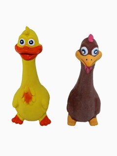 Игрушка "Утка" пищащая, 19 см