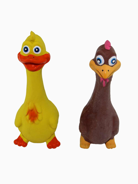 Игрушка "Утка" пищащая, 19 см