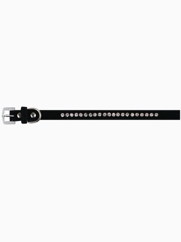 DEZZIE Ошейник для собак XS 1*18-23см, черный бархат