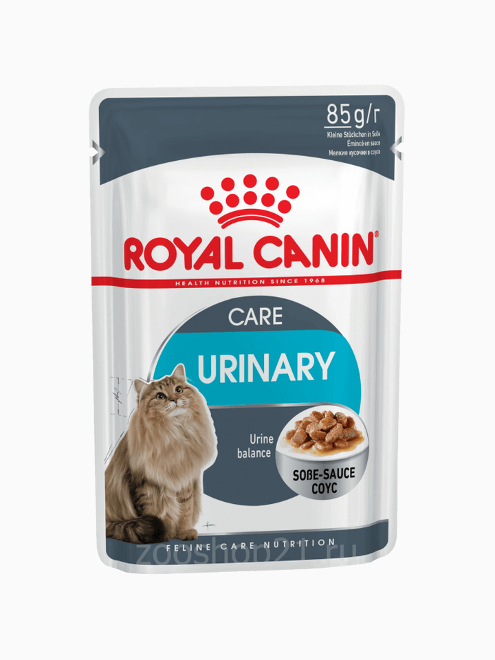 Корм Royal Canin Urinary Care (в соусе) для профилактики МКБ, 85 г