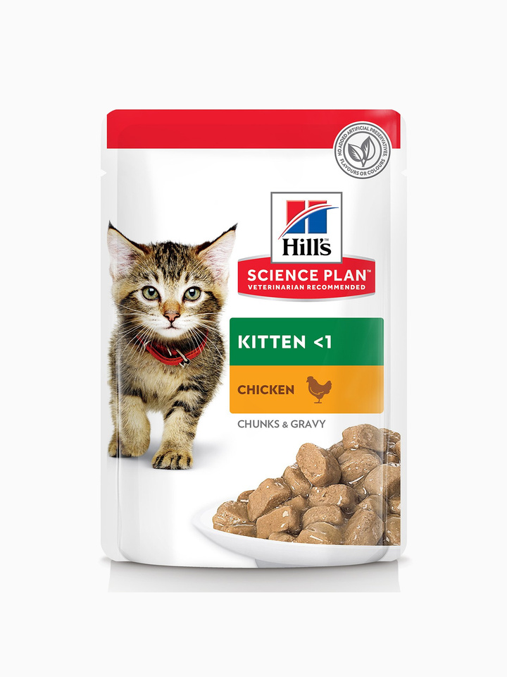 Корм Hill's Science Plan Healthy Development для котят до 12 месяцев курица, 85 г