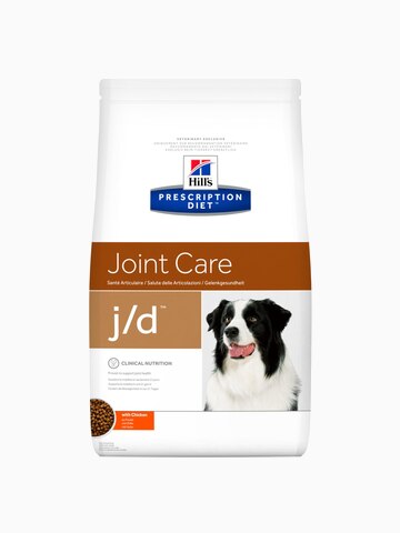 Корм Hill's Prescription Diet j/d Joint Care для собак диета для поддержания здоровья суставов с курицей, 2 кг