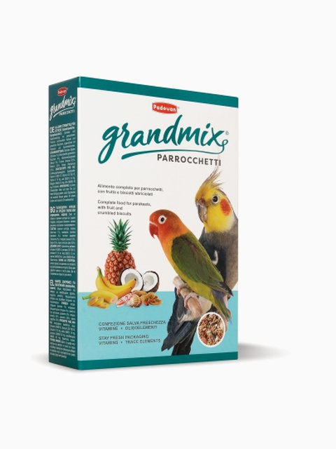 Padovan Корм для средних попугаев (Grandmix Parrocchetti), 400 г