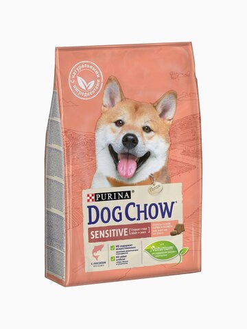Корм Dog Chow Sensitive Adult для собак с чувствительным пищеварением с лососем, 2.5 кг