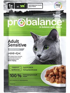 Корм ProBalance для кошек с чувствительным пищеварением, 85 г