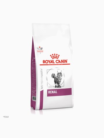 Корм Royal Canin Renal (Ренал) сухой для взрослых кошек для поддержания функции почек, 350 г