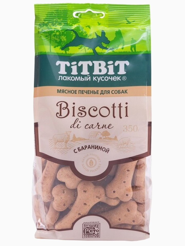 Titbit Печенье Бискотти с бараниной 350 г