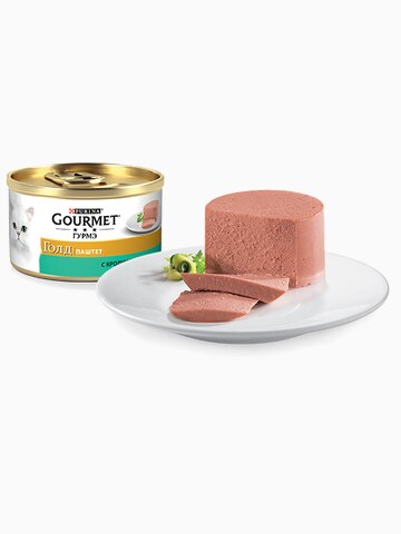 Консервы "Gourmet Gold" для кошек паштет с кроликом, 85 г