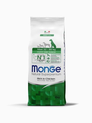 Корм Monge Dog Daily Line Maxi для щенков крупных пород из курицы, 12 кг