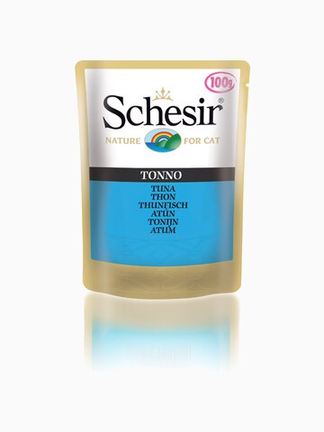 Корм Schesir для кошек тунец, 100г