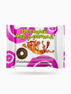 Весёлый Мур-р-рмелад для кошек с инулином, 6 г